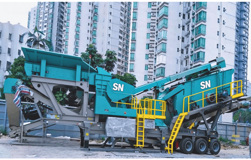Road construction aggregate production