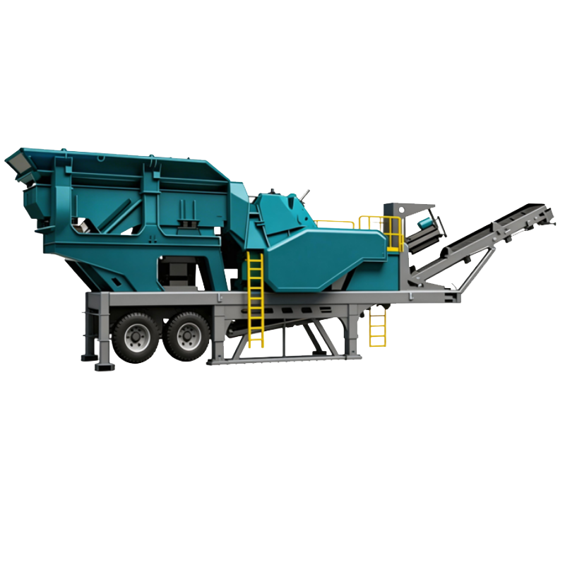SUNREX SNF mobile impact crusher plant