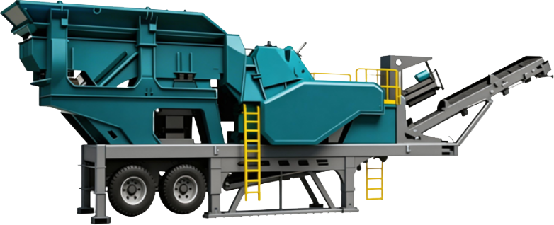 Impact crusher mobile plant