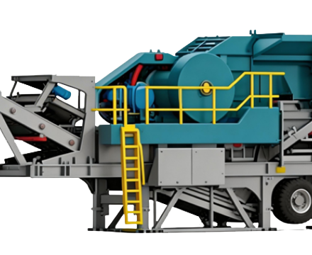 Mobile jaw crushing plant core equipment detail