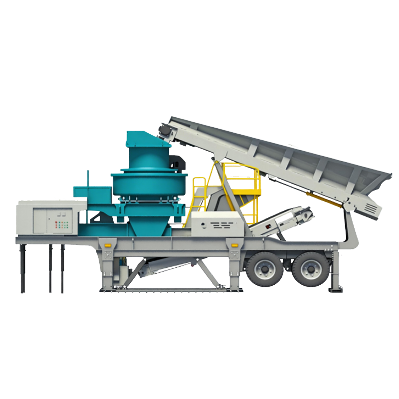 SUNREX SNV mobile sand-making plant full product view