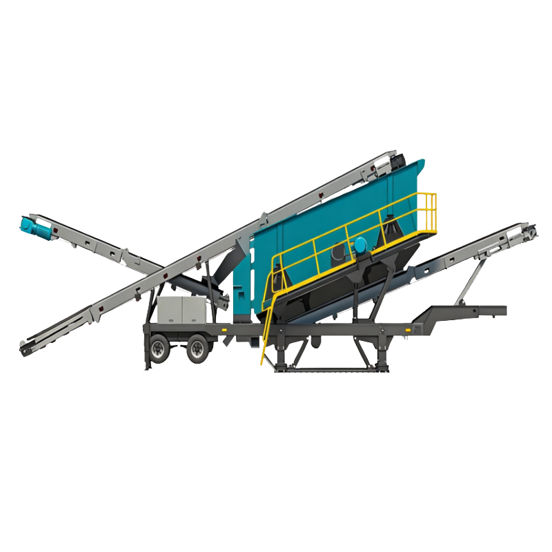 SUNREX SNS mobile screening plant full product view