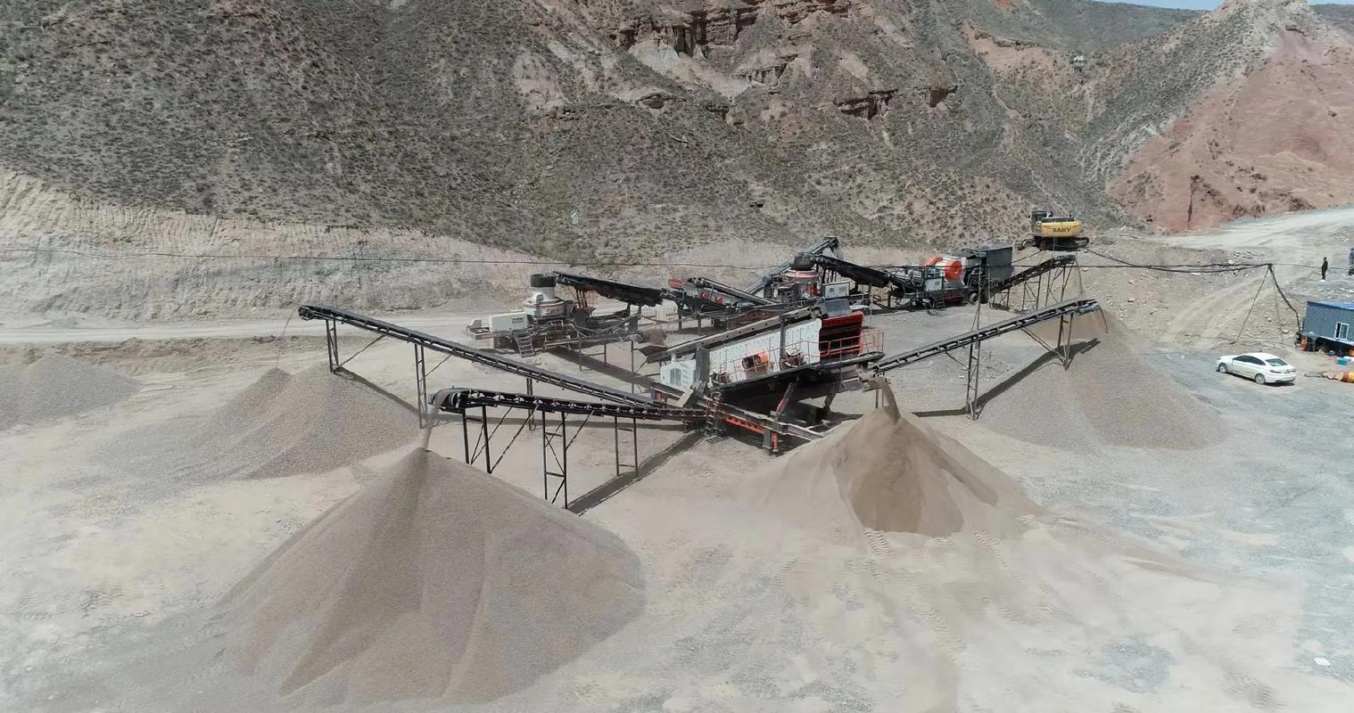 VSI sand making mobile plant